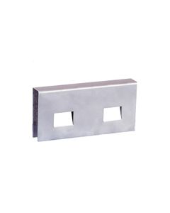 Clip di giunzione EcoPolyBlend™ in acciaio inossidabile 28926 Justrite 5.1cm x 10.2cm