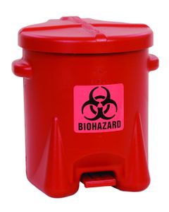 Biohazardous Poly Waste Cans 94BIO Eagle