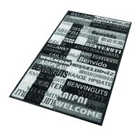 Déco Design™ Washable 170 Notrax tapis d’entrée New Welcome Gris