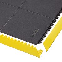 Cushion Ease Solid™ Nitrile FR 656SFR Notrax lasmat Zwart