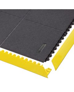 Cushion Ease Solid™ Nitrile FR 656SFR Notrax welding mat Black