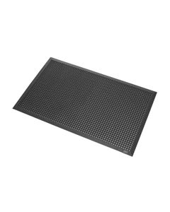 Oct-O-Flex Bevelled™ 599B Notrax outdoor entrance mat Black