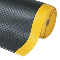 Bubble Sof-Tred™ with Dyna-Shield® 417 Notrax anti fatigue foam Black/Yellow