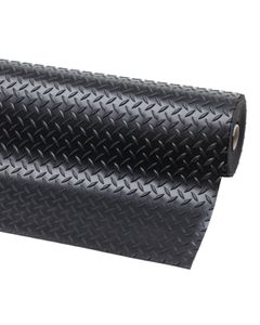 Diamond Plate Runner - Vinyl 737 Notrax runners Black