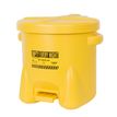 Product Image: Bidons pour déchets Poly 93FL Eagle Jaune 42cm x 34.3cm 3.8