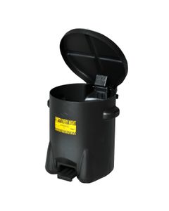 Bidons pour déchets Poly 93FL Eagle Noir