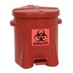 Product Image: Biohazardous Poly Waste Cans 94BIO Eagle 42cm x 34.3cm 22.8