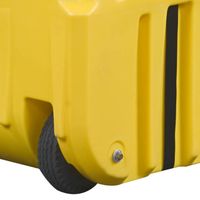 EcoPolyBlend® Spill Containment Caddy 2864 Justrite spill containment Yellow