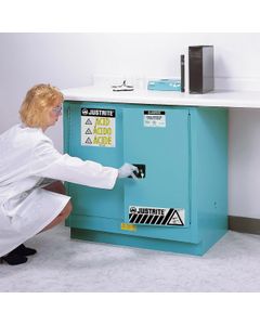 Armoires de sécurité encastrables en acier Sure-Grip® EX pour produits corrosifs 89021-UC Justrite armoire de sécurité