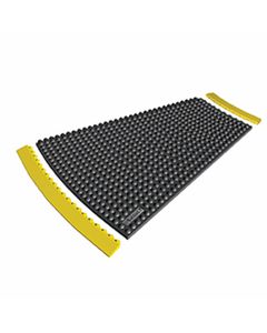 Skymaster® HD o-Curve™ Niru® FR 445 Notrax interlocking mats Black