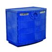 Product Image: Polyethyleenkast voor bijtende chemicaliën 24180-CL Justrite veiligheidskast 89 x 91 x 63 cm Blauw