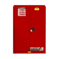 Sure-Grip® EX Classic Safety Cabinets 89-CL Justrite flammable cabinet Red Manual