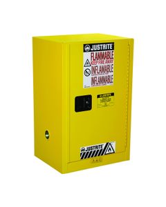 Sure-Grip® EX Compac Safety Cabinets 89001-CM Justrite Yellow