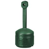 Smoker’s Cease Fire® Cigarette-Butt Receptacles 2680 Justrite cigarette receptacle Forest Green