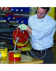 Type II AccuFlow™ Safety Cans 1002 Justrite Red