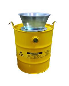Drain Cans 1090 Justrite safety cans Yellow