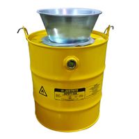 Drain Cans 1090 Justrite safety cans Yellow
