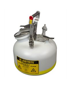 HPLC Waste Disposal Safety Cans 1270 Justrite flammable waste can
