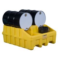EcoPolyBlend™ Drum Management System 2866 Justrite Yellow