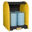 Product Image: Capanno per fusti DrumSheds™ EcoPolyBlend™ 2867 Justrite Contenimento sversamenti 154.3cm x 174cm