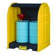 Product Image: Capanno per fusti DrumSheds™ EcoPolyBlend™ 2867 Justrite Contenimento sversamenti 154.3cm x 148.6cm