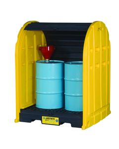 DrumSheds™ EcoPolyBlend™ 2867 Justrite rétention de fuites