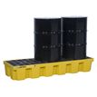 Product Image: EcoPolyBlend™ Spill Control Pallets 2800 Justrite spill containment Without Drain Yellow 185.4cm x 63.5cm