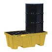 Product Image: EcoPolyBlend™ Spill Control Pallets 2800 Justrite spill containment Without Drain Yellow 124.5cm x 63.5cm