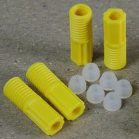EFTE Tubing Compression Fittings 2812 Justrite Yellow