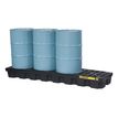 Product Image: EcoPolyBlend™ Spill Control Pallets 2800 Justrite spill containment Without Drain Black 246.4cm x 63.5cm
