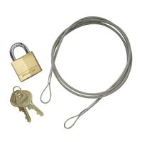 Anchoring Cable Kit With Padlock 268505 Justrite