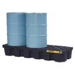 Product Image: Palettes de rétention de fuites EcoPolyBlend™ 2800 Justrite rétention de fuites Avec drainage Noir 185.4cm x 63.5cm