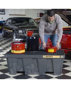 EcoPolyBlend™ Spill Control Pallets 2800 Justrite Without Drain