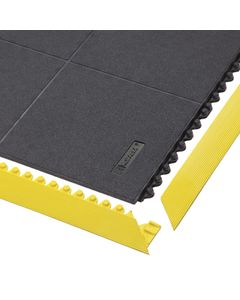 Cushion Ease Solid™ Nitrile 656S Notrax modular mats Black