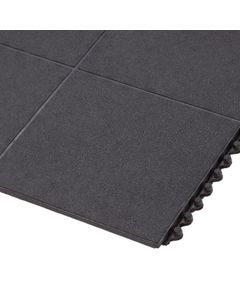 Cushion Ease Solid™ 556 Notrax tapis modulaires Noir