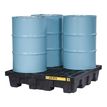 Product Image: EcoPolyBlend™ Spill Control Pallets 2800 Justrite spill containment With Drain Black 124.5cm x 124.5cm