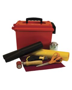 KIT DE REPARACIÓN, FABRICADO EN PVC SIN PISTOLA DE AIRE CALIENTE 28329 Justrite