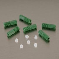 EFTE Tubing Compression Fittings for HPLC Poly Manifold 2812 Justrite Green