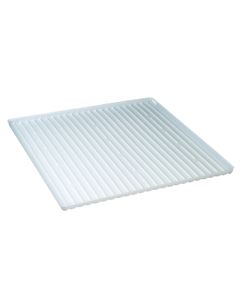 Vaschette in polietilene solo per ripiano in acciaio SpillSlope® 2992 Justrite Giallo