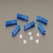Product Image: EFTE-slangcompressiefittingen voor HPLC-polyverdeelstuk 2812 Justrite Blauw