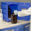 Product Image: Aufsatzschrank aus Polyethylen 24080-CT Justrite 50 x 36 x 43 cm Blau
