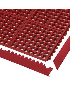 Cushion Ease™ Red 550RD Notrax tapis pour zones humides en cuisine Rouge