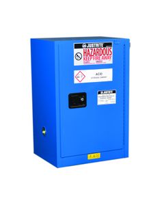 Classic Safety Cabinets for Hazardous Materials 86-HM Justrite Royal Blue