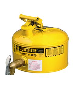 Safety Dispensing Cans 1500 Justrite Yellow