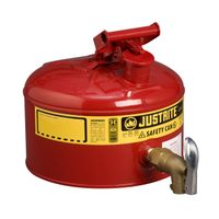 Taniche per erogazione di sicurezza 1500 Justrite taniche di sicurezza Rosso