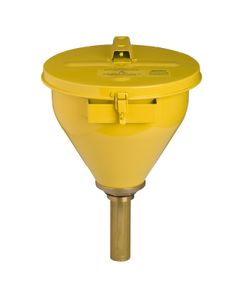 Safety Drum Funnels 0820 Justrite Yellow