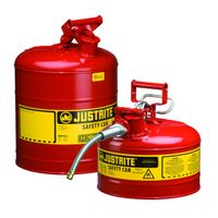 Latas de Segurança do Tipo I 1001 Justrite recipientes de segurança Vermelho Gatilho