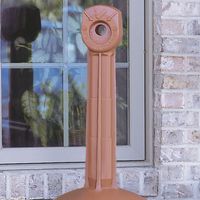 Original Smoker Cease Fire® Sicherheits-Standascher 2680 Justrite Zigarettenbehälter Terracotta