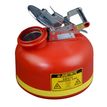 Product Image: Contenitori di sicurezza per lo smaltimento di liquidi 1476 Justrite taniche di sicurezza Rosso 30.5cm x 50.8cm Nessuno spessore per riempimento