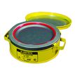 Product Image: Bidons de sécurité d’établi 1007 Justrite bisons humecteurs pour solvants Jaune 4 27.9cm x 27.9cm